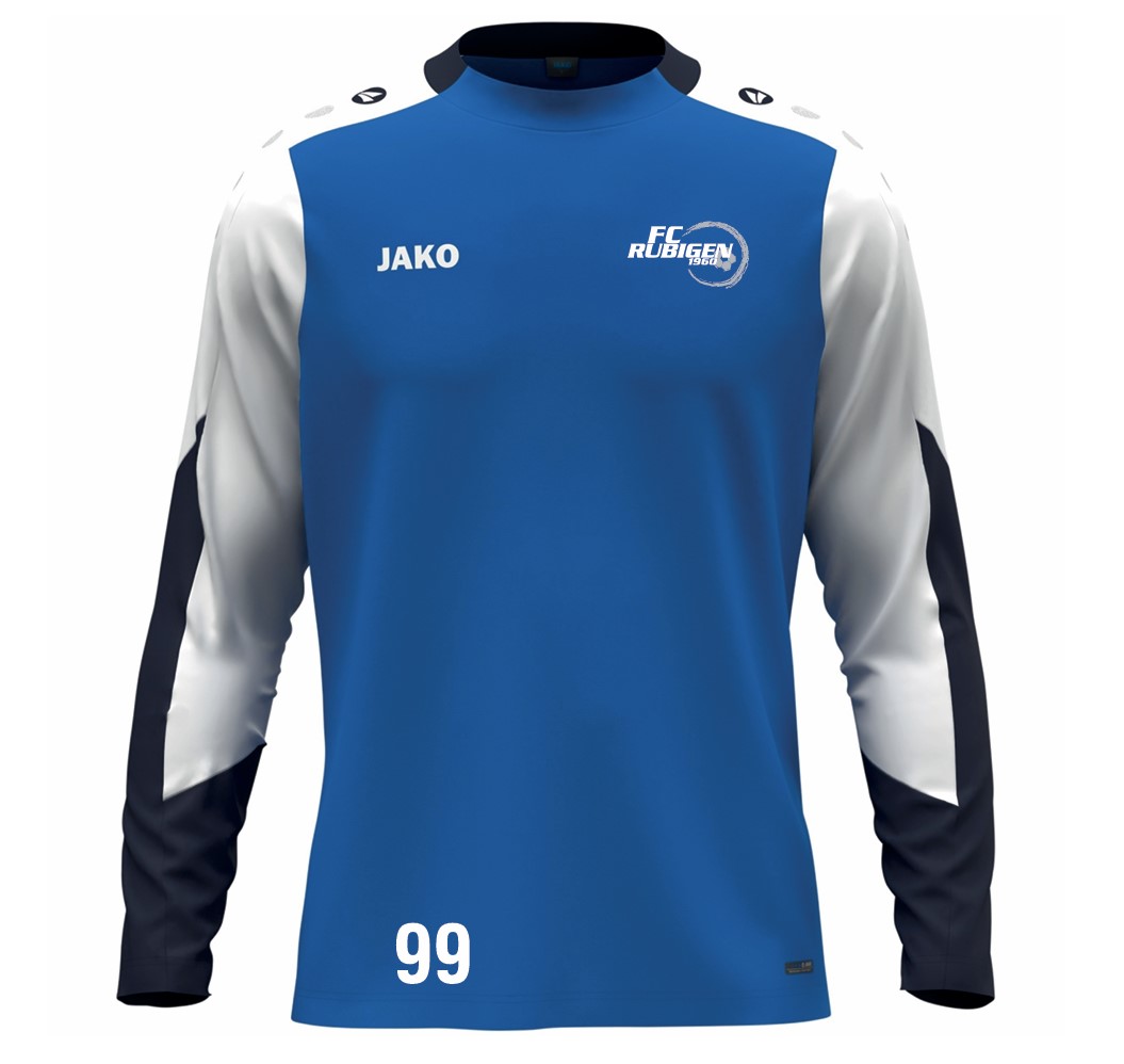 JAKO Longsleeve Dynamic Kinder - royal/weiss/marine